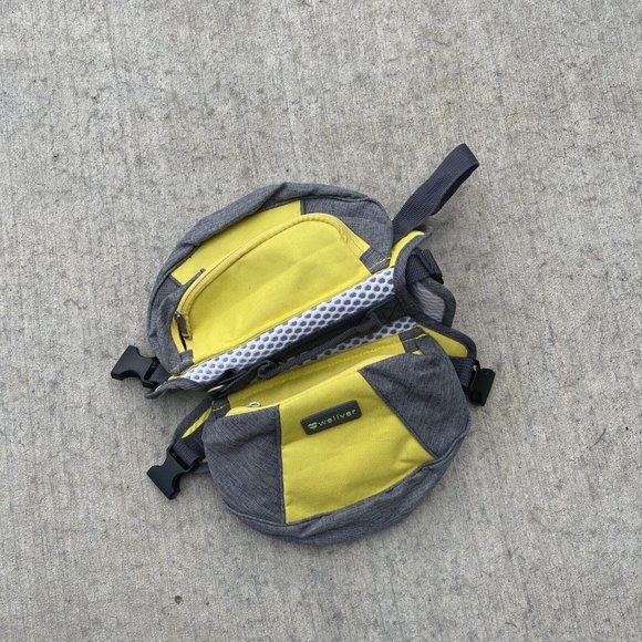 Wellver Dog Backpack Saddle Bag Travel Packs for Hiking Walking Camping